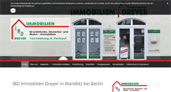 Desktop Screenshot of immobilien-dreyer.de