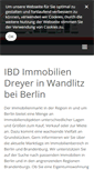 Mobile Screenshot of immobilien-dreyer.de